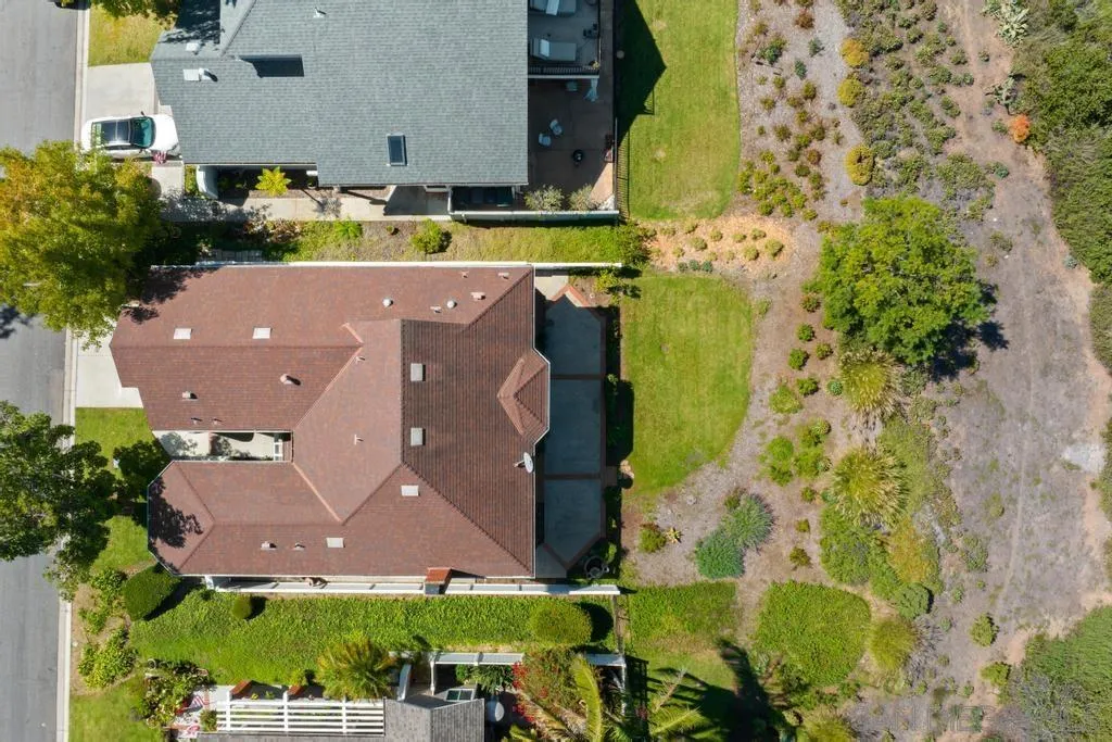 3638 Lorimer Lane Encinitas, CA 92024 - Photo 66 of 72 an aerial view of house with yard swimming pool and outdoor seating