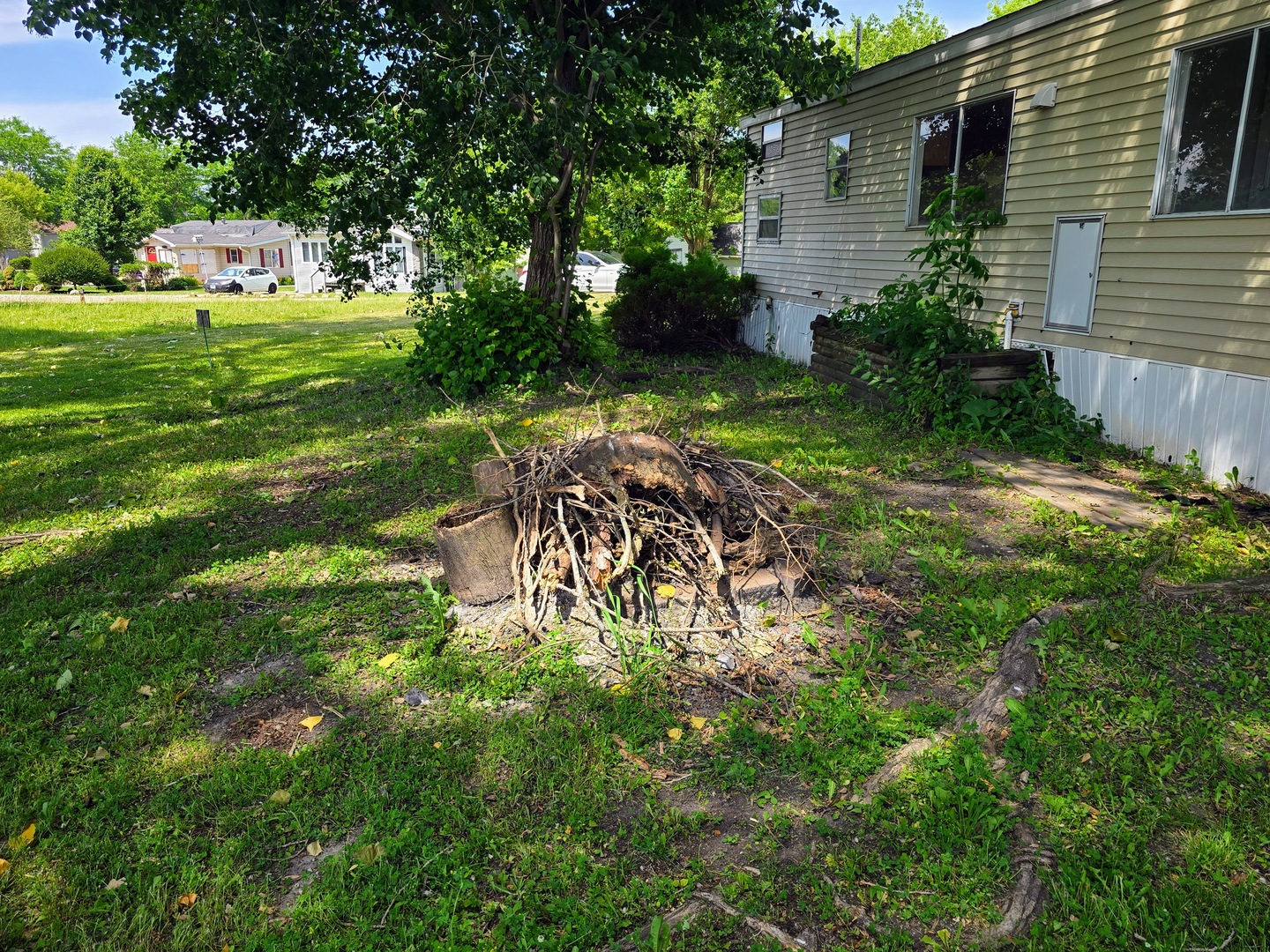 182 Windward Road Lakemoor, IL 60051 - Photo 21 of 22 a view of backyard of house with green space