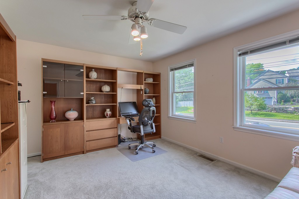 109 North Road Chelmsford, MA 01824 - Photo 21 of 30 a view of a workspace with furniture and a window
