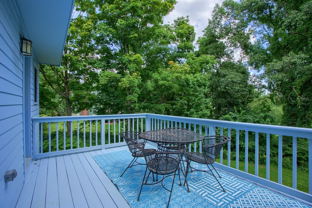 109 North Road Chelmsford, MA 01824 - Photo 24 of 30 a view of balcony with furniture and wooden deck