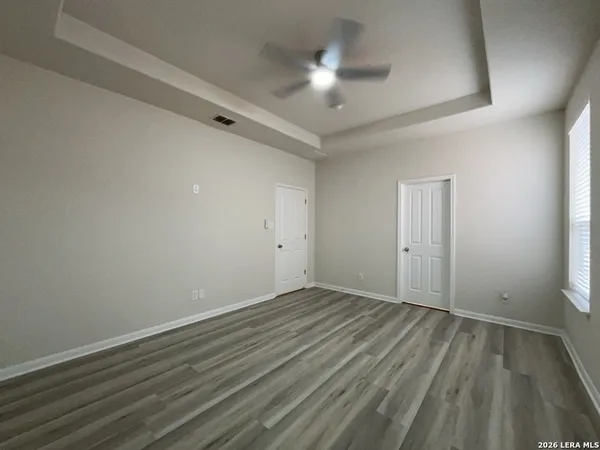 wooden floor in an empty room