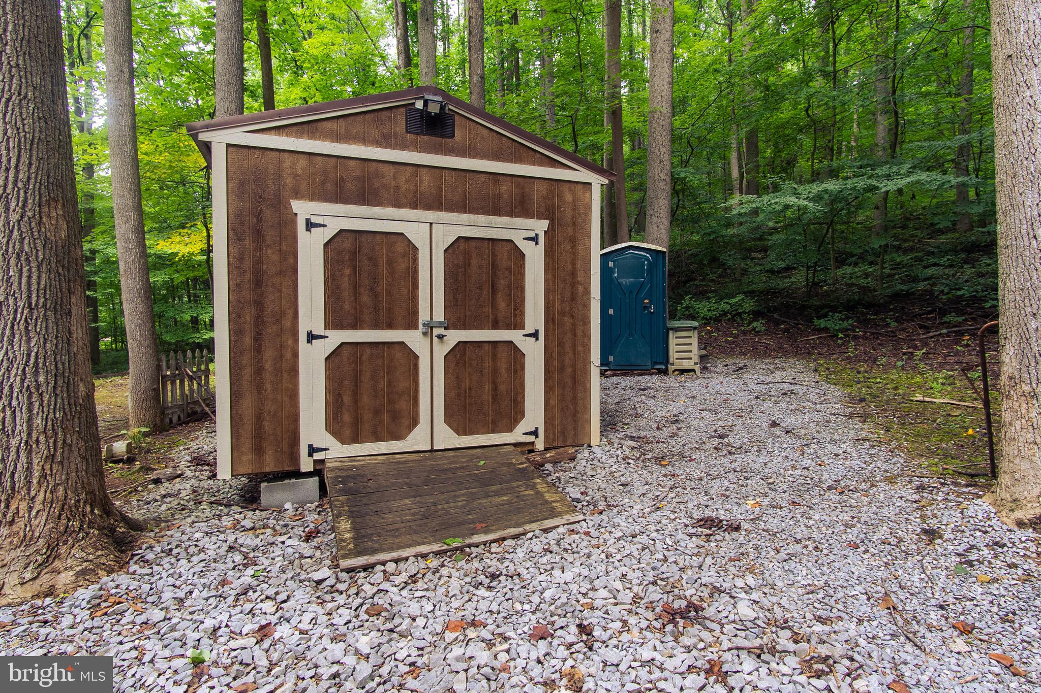 Spruce Run Road Myersville, MD 21773 - Photo 20 of 45 Storage shed and portipot.