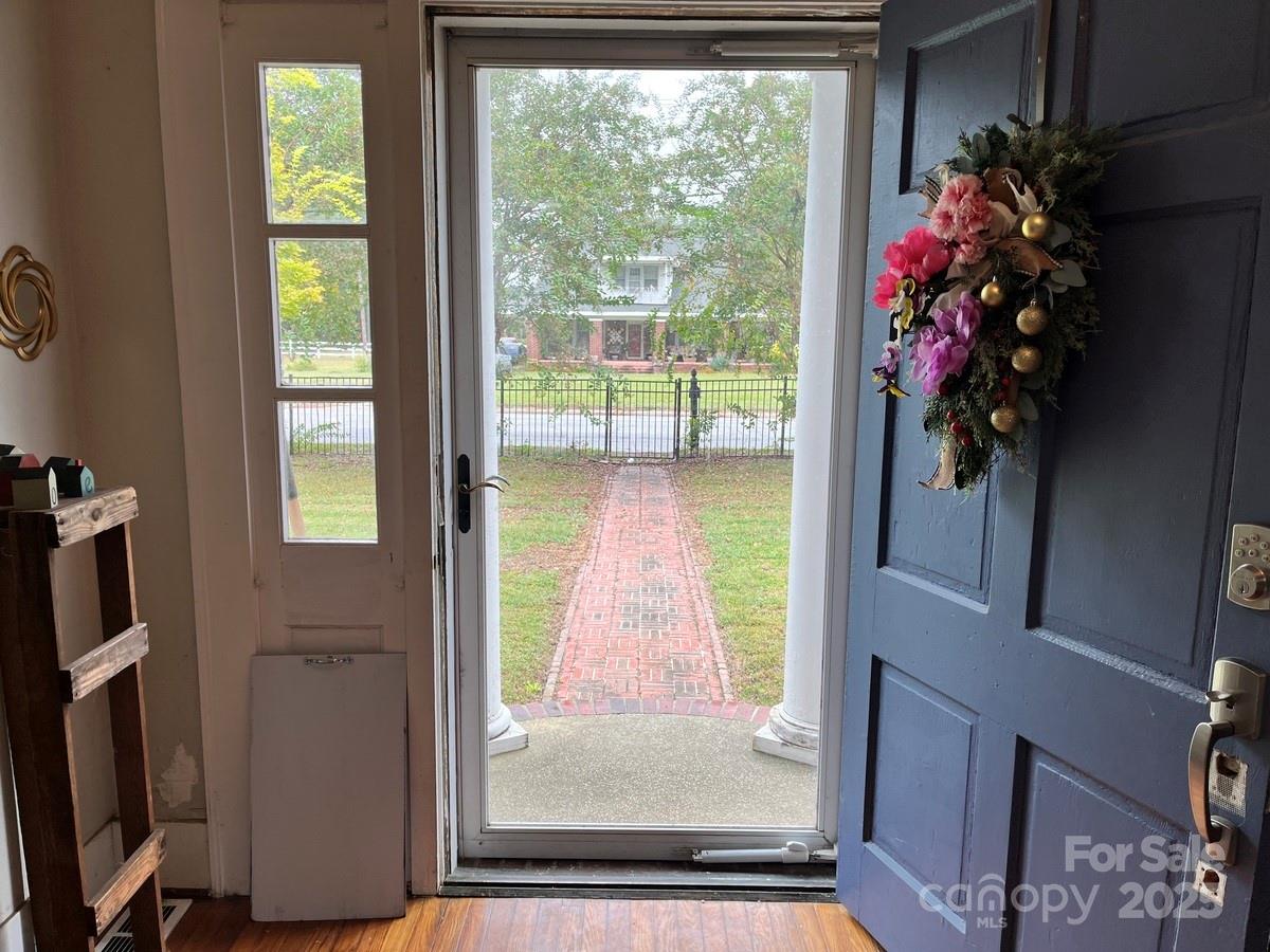 423 East Main Street Conway, NC 27820 - Photo 25 of 44 a view of a entryway door of the house