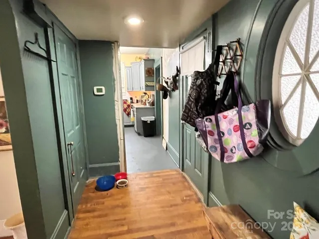 a view of water heater room