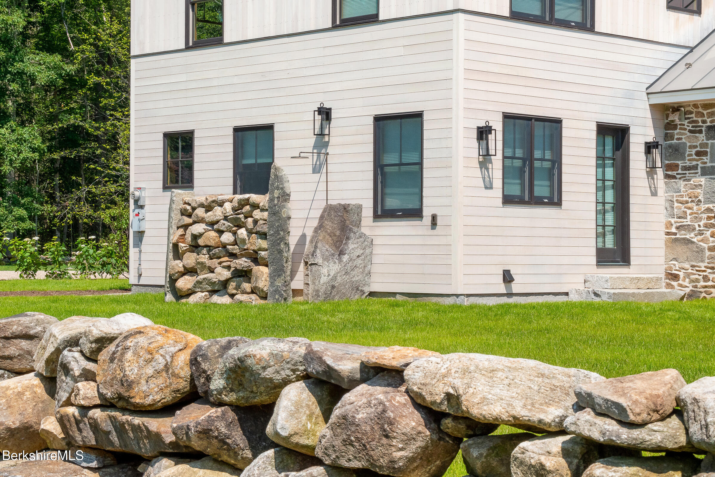 194 Sandisfield Road Sandisfield, MA 01255 - Photo 26 of 59 a view of backyard with a garden and entertaining space