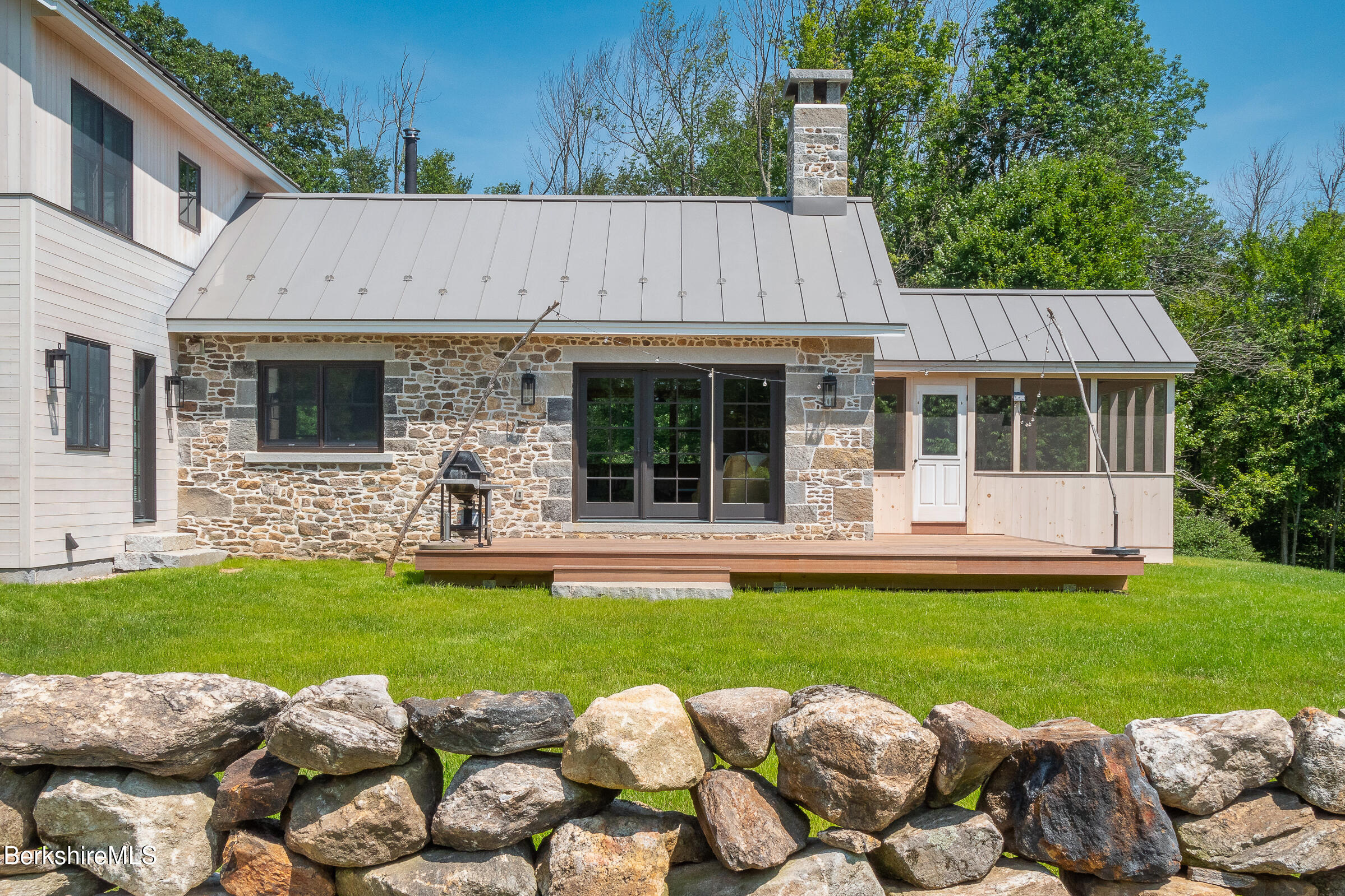 194 Sandisfield Road Sandisfield, MA 01255 - Photo 27 of 59 a view of a house with swimming pool and porch