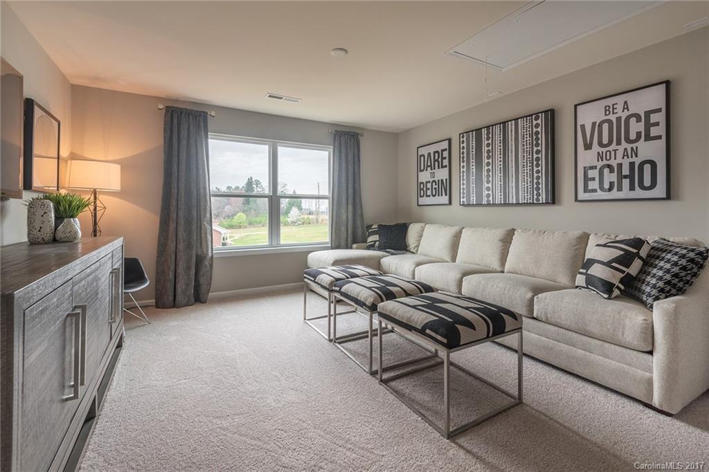 257 Keating Pl Drive, Unit 46 Fort Mill, SC 29708 - Photo 24 of 24 a living room with furniture and a flat screen tv