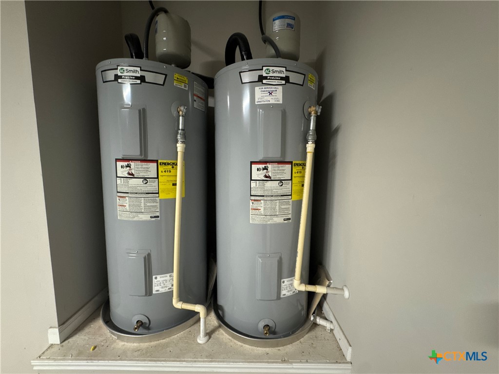 2214 Wasabi Road Temple, TX 76501 - Photo 20 of 26 a view of water heater room