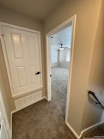 a view of front door