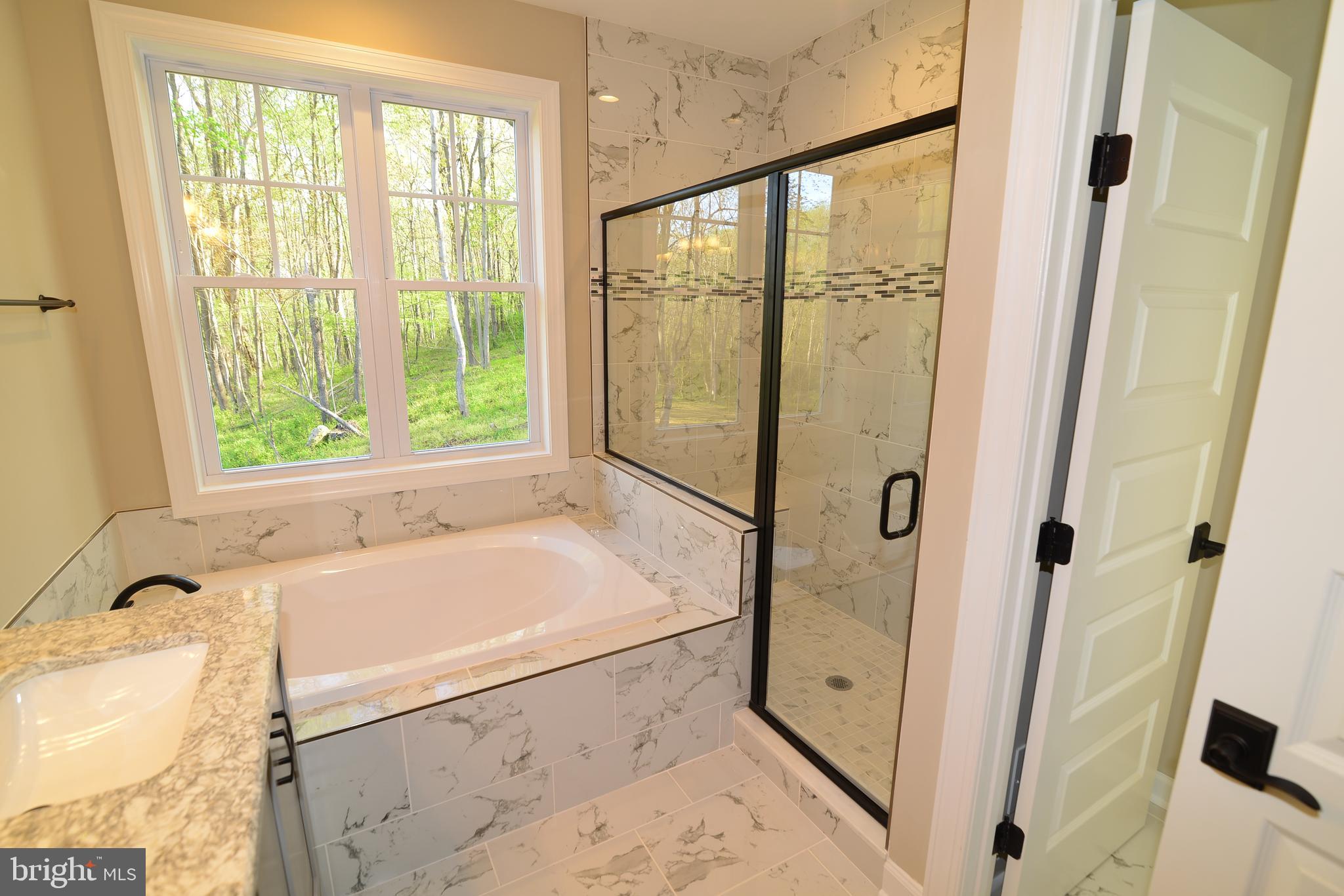 8700 Green Valley Road Union Bridge, MD 21791 - Photo 13 of 40 Large shower & soaking tub in Master Bath
