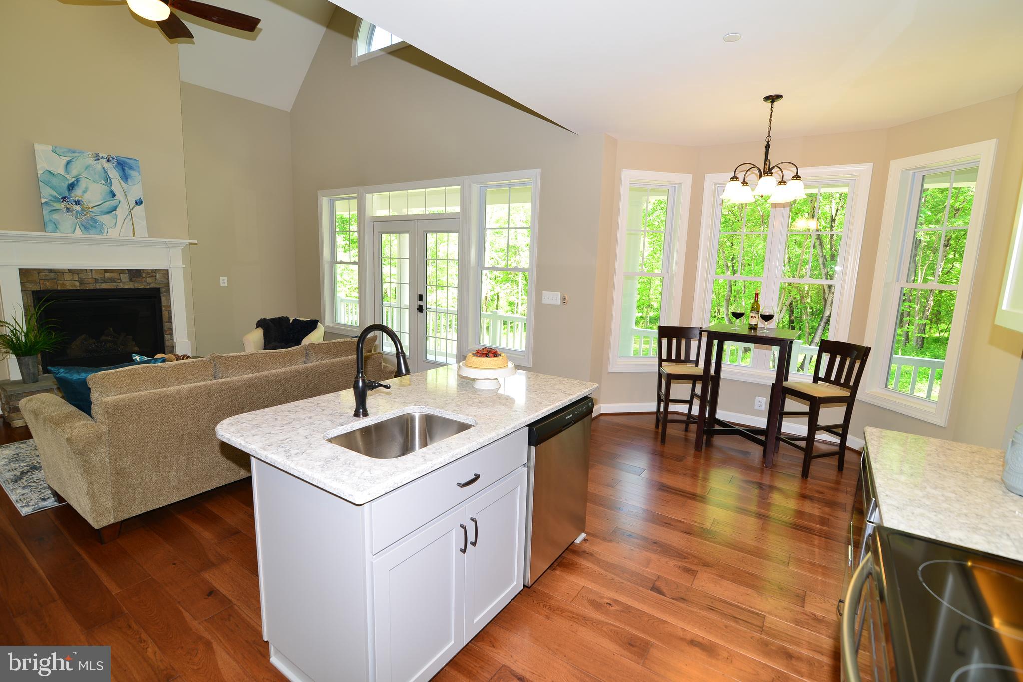 8700 Green Valley Road Union Bridge, MD 21791 - Photo 6 of 40 LR & Kitchen - beautiful views to backyard