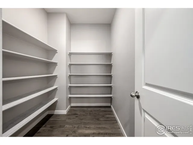 a view of a room with shelf