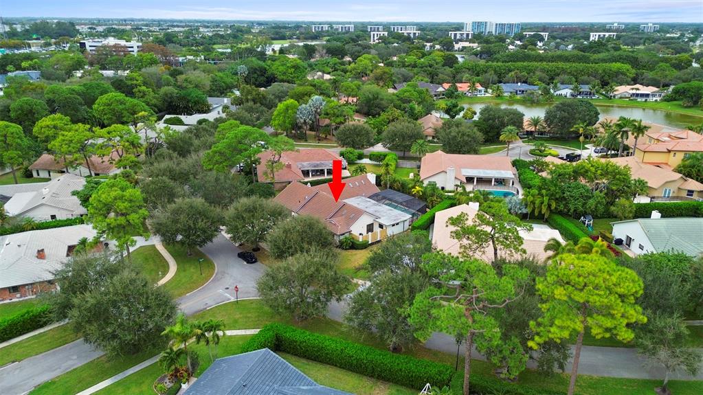 7571 Estrella Circle Boca Raton, FL 33433 - Photo 74 of 76 an aerial view of residential houses with outdoor space and trees all around