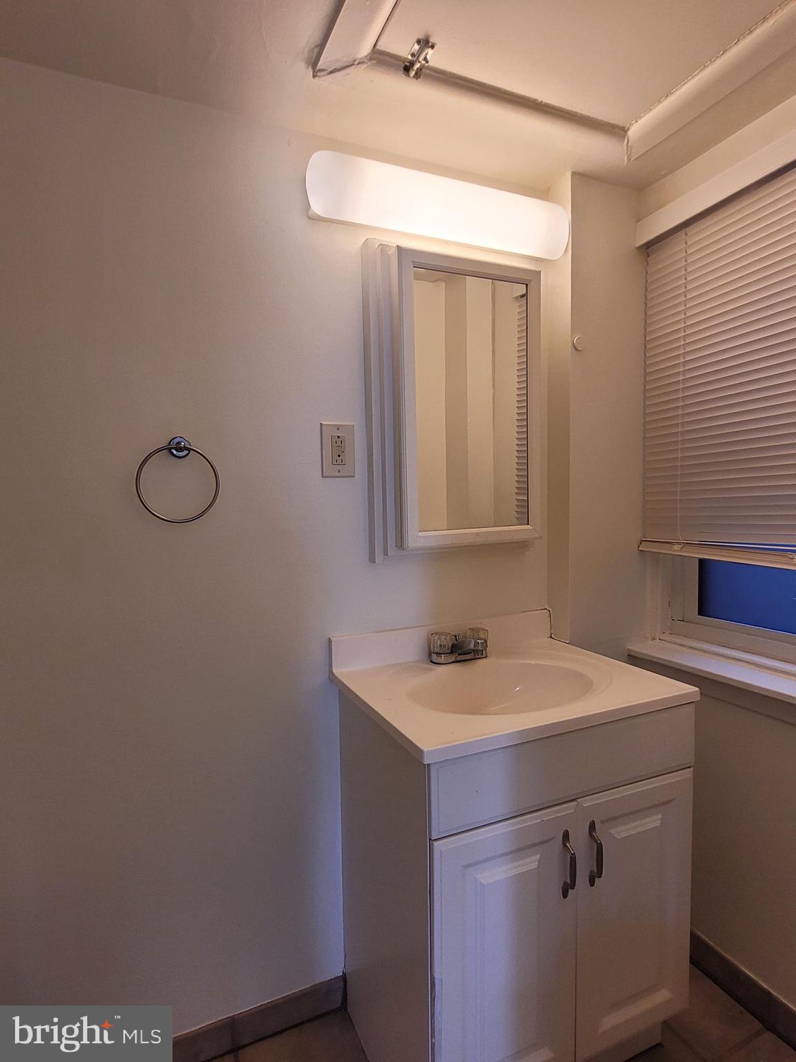 2015 Chestnut Street, Unit 2F Philadelphia, PA 19103 - Photo 13 of 16 a bathroom with a sink and a mirror