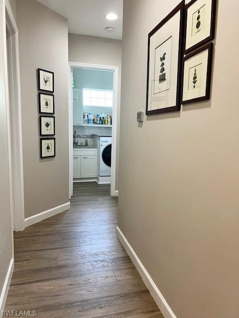 3411 Sandpiper Way Naples, FL 34109 - Photo 23 of 35 wooden floor in a empty room