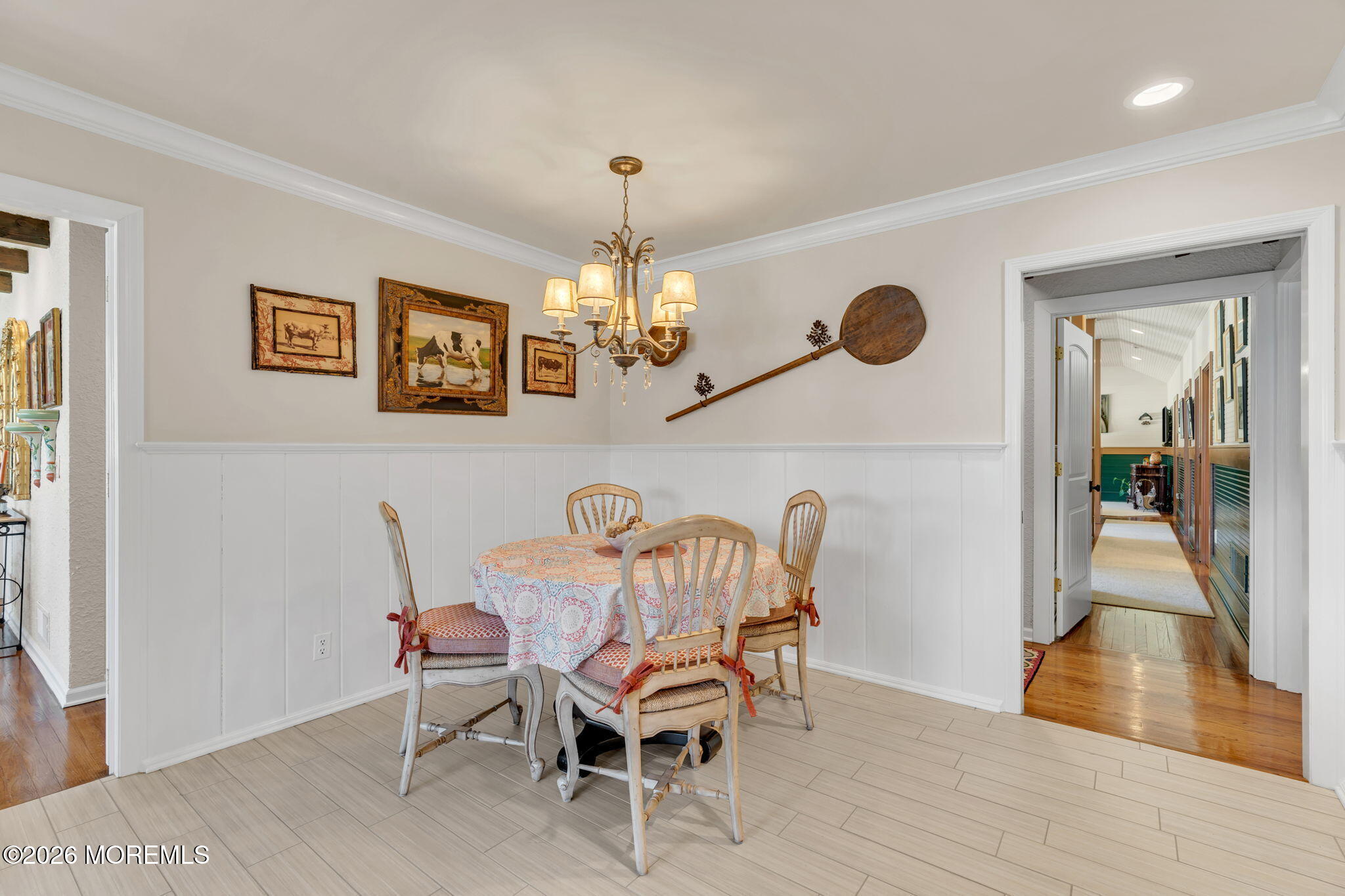 2 Alyce Lane Rumson, NJ 07760 - Photo 14 of 35 a view of a dining room with furniture and wooden floor
