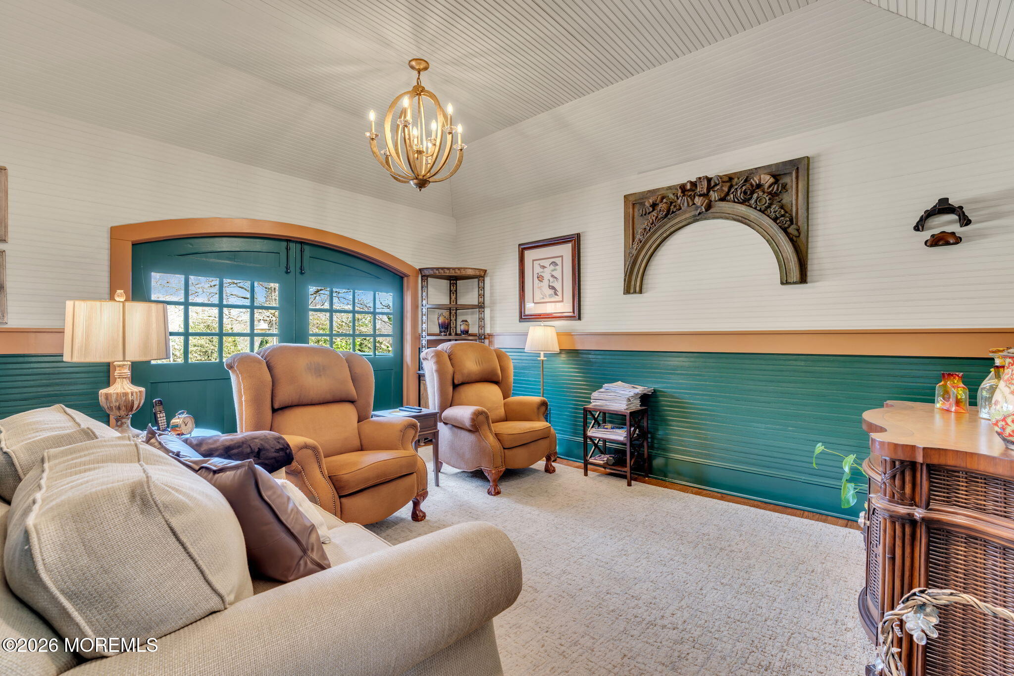 2 Alyce Lane Rumson, NJ 07760 - Photo 21 of 35 a living room with furniture and a chandelier