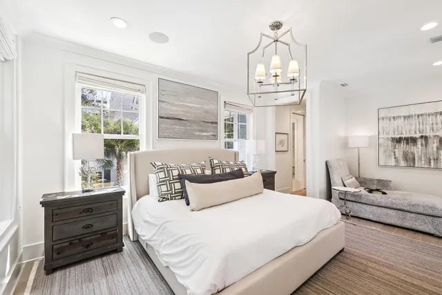 a view of a balcony with furniture