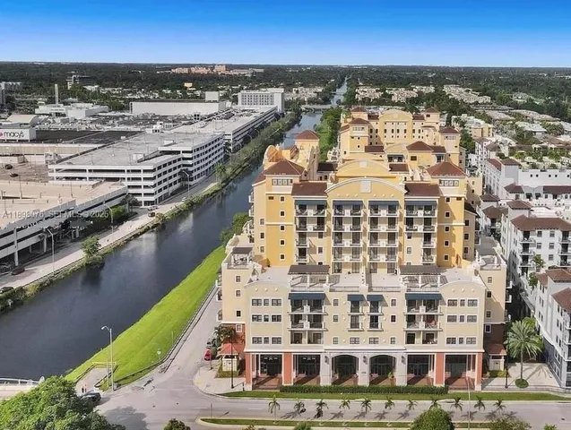 a view of a city with tall buildings