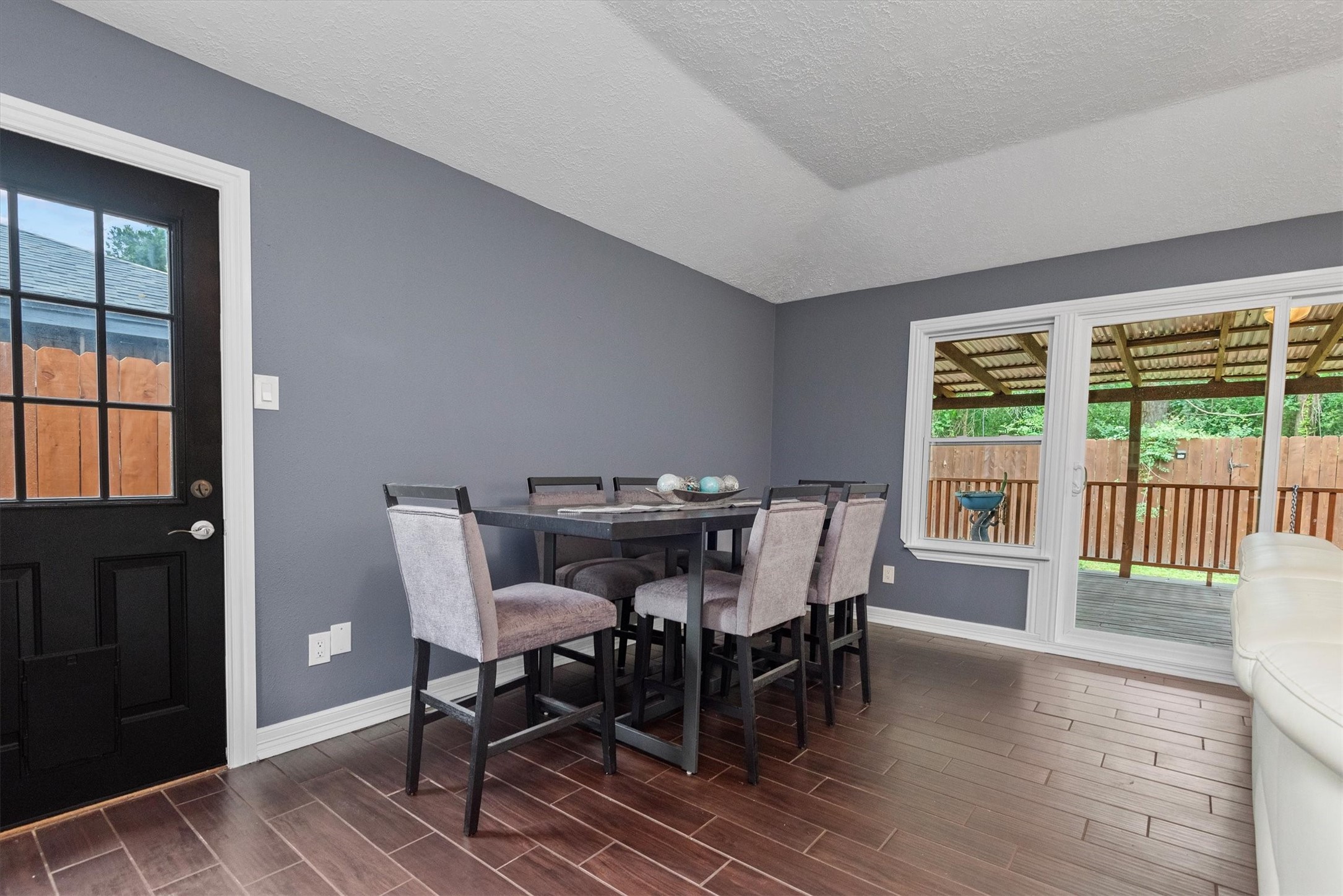 6510 Barrygate Drive Spring, TX 77373 - Photo 9 of 25 a view of a dining room with furniture window and wooden floor