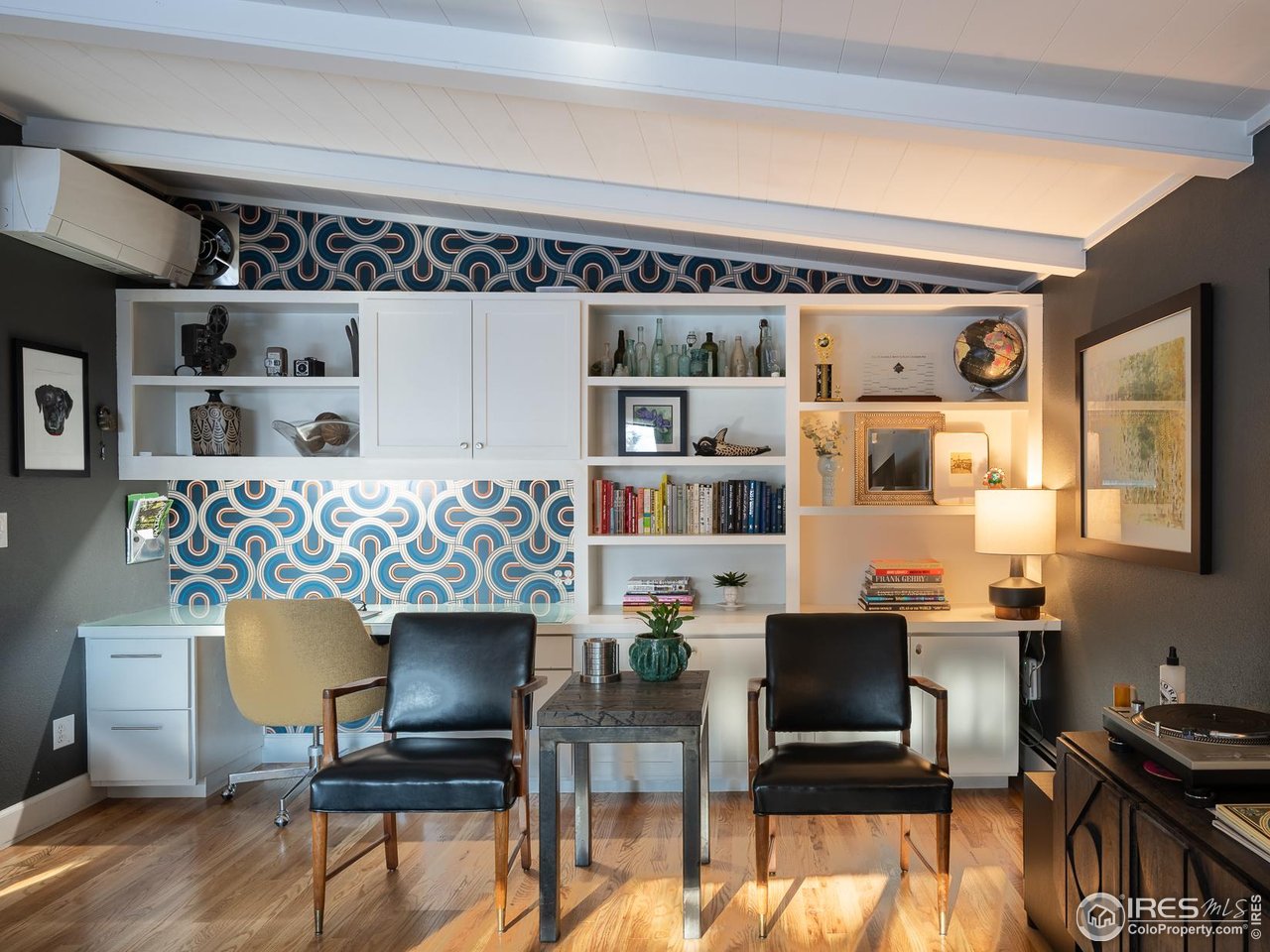 2270 Grape Avenue Boulder, CO 80304 - Photo 6 of 16 Upper Living Room Built-Ins and Office Space