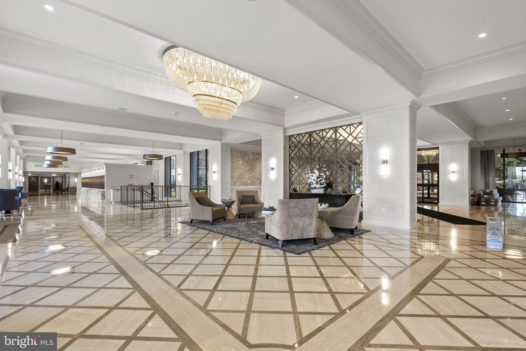 5225 Pooks Hill Road, Unit 804N Bethesda, MD 20814 - Photo 2 of 39 a living room with furniture