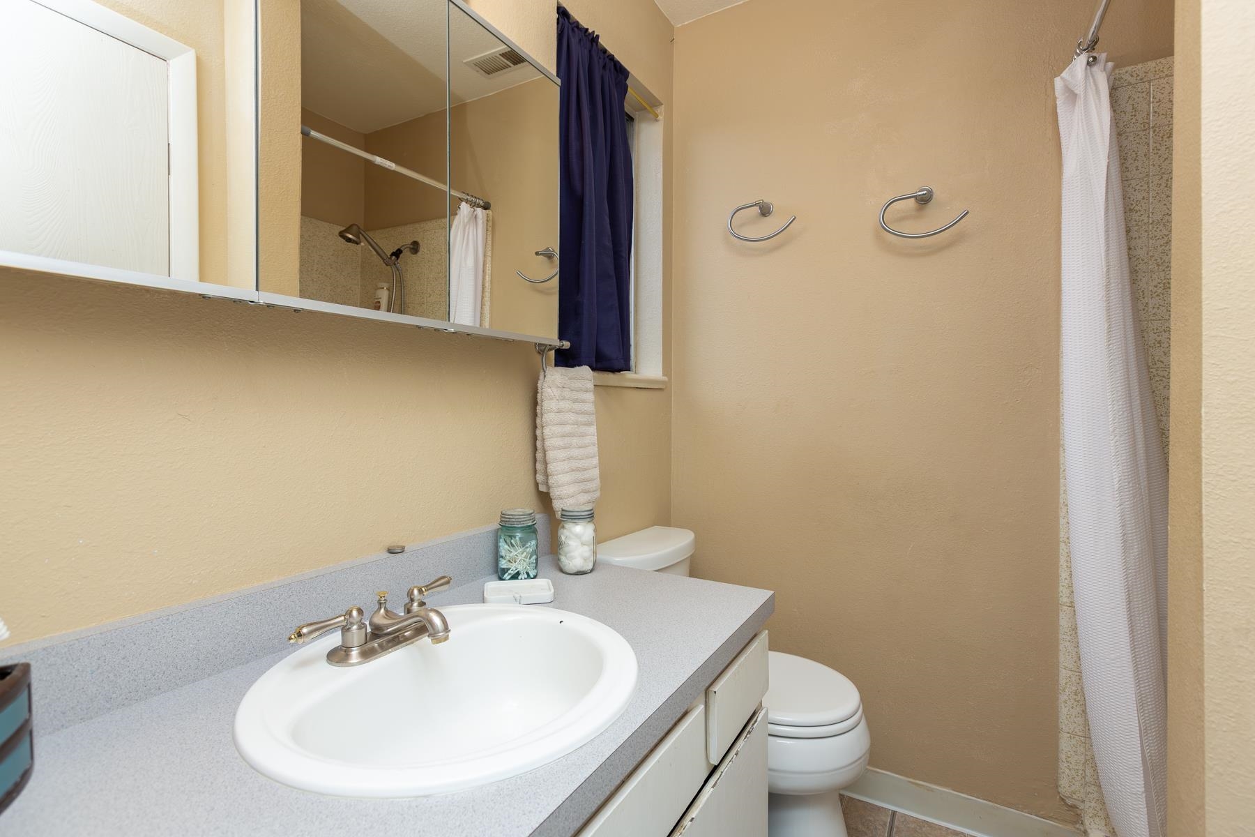 481-31 31 1/4 Road Grand Junction, CO 81504 - Photo 16 of 38 a bathroom with a toilet a sink and mirror