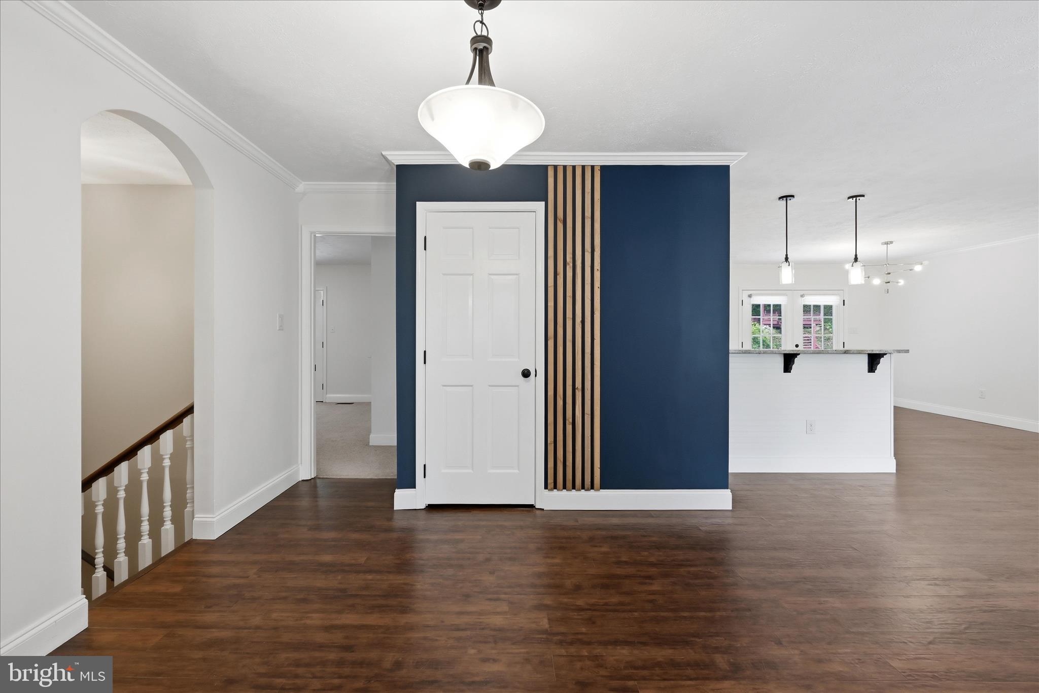 3744 Browntown Road Front Royal, VA 22630 - Photo 13 of 84 a view of a hallway with wooden floor