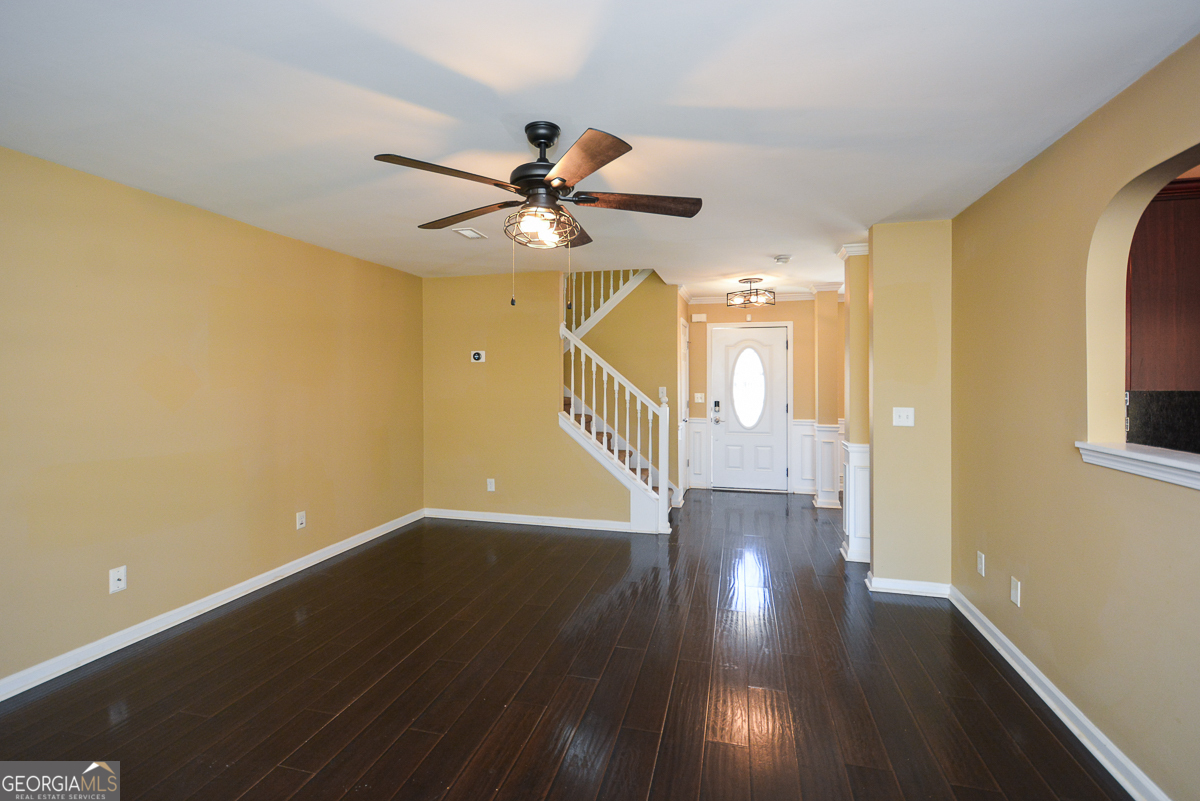 137 Baywood Crossing Hiram, GA 30141 - Photo 14 of 61 a view of an entryway with wooden floor