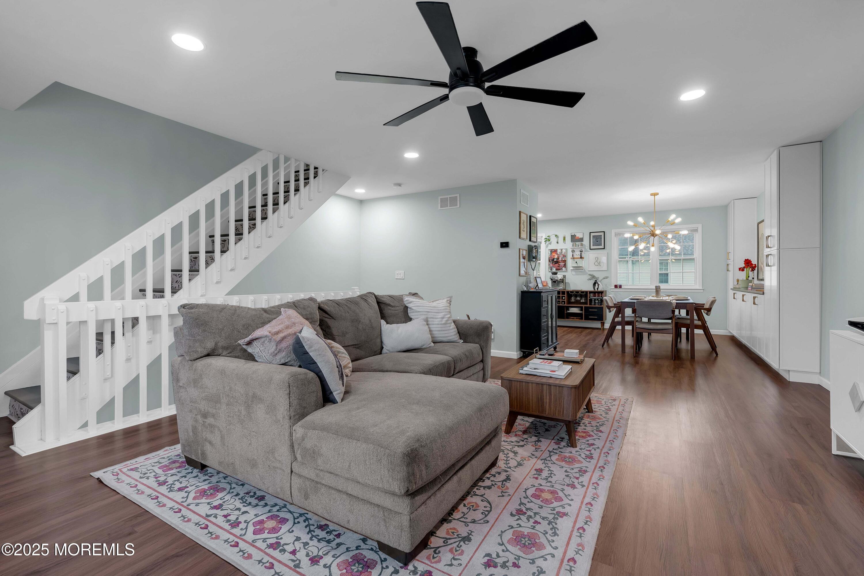 13 Dutch Lane Hazlet, NJ 07730 - Photo 8 of 28 a living room with furniture and wooden floor