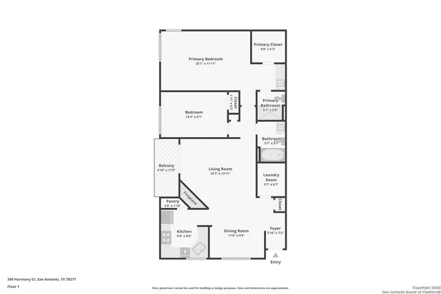 a picture of a floor plan