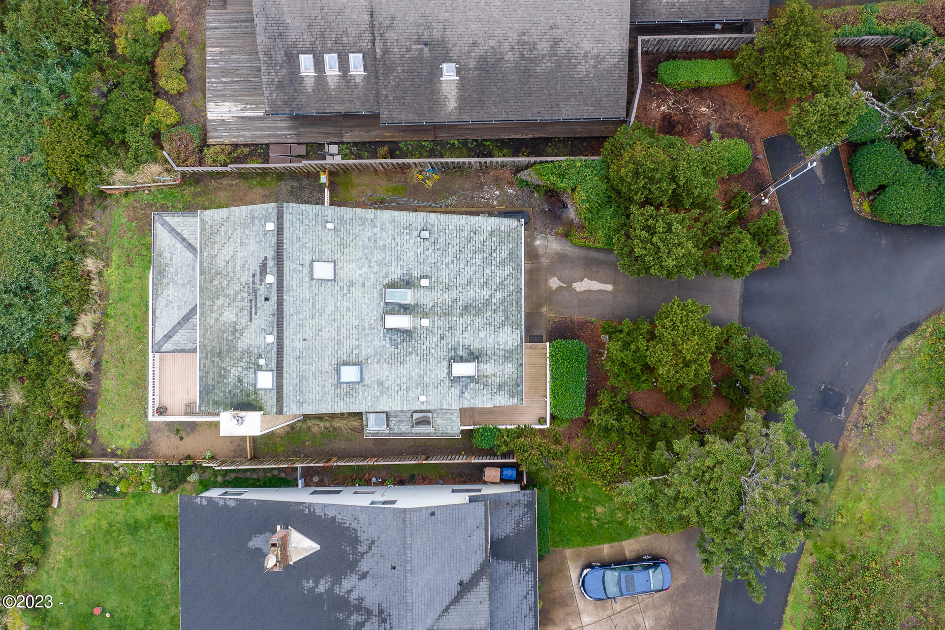 970 Southwest Mark Street Newport, OR 97365 - Photo 56 of 63 Home from above
