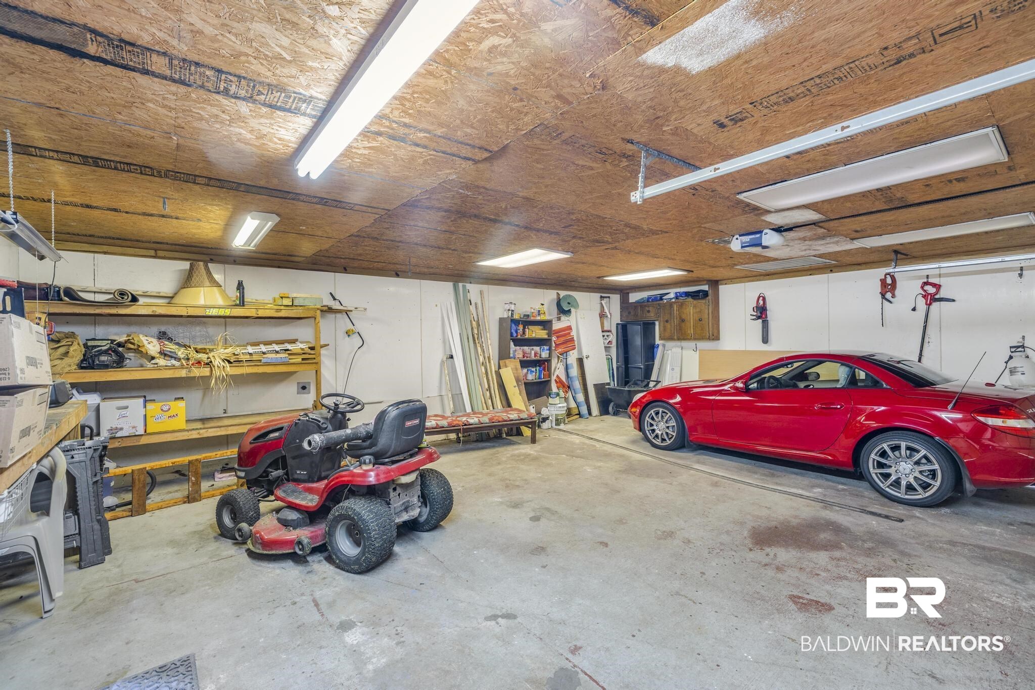 2573 E Road Mobile, AL 36693 - Photo 28 of 45 Garage featuring a workshop area
