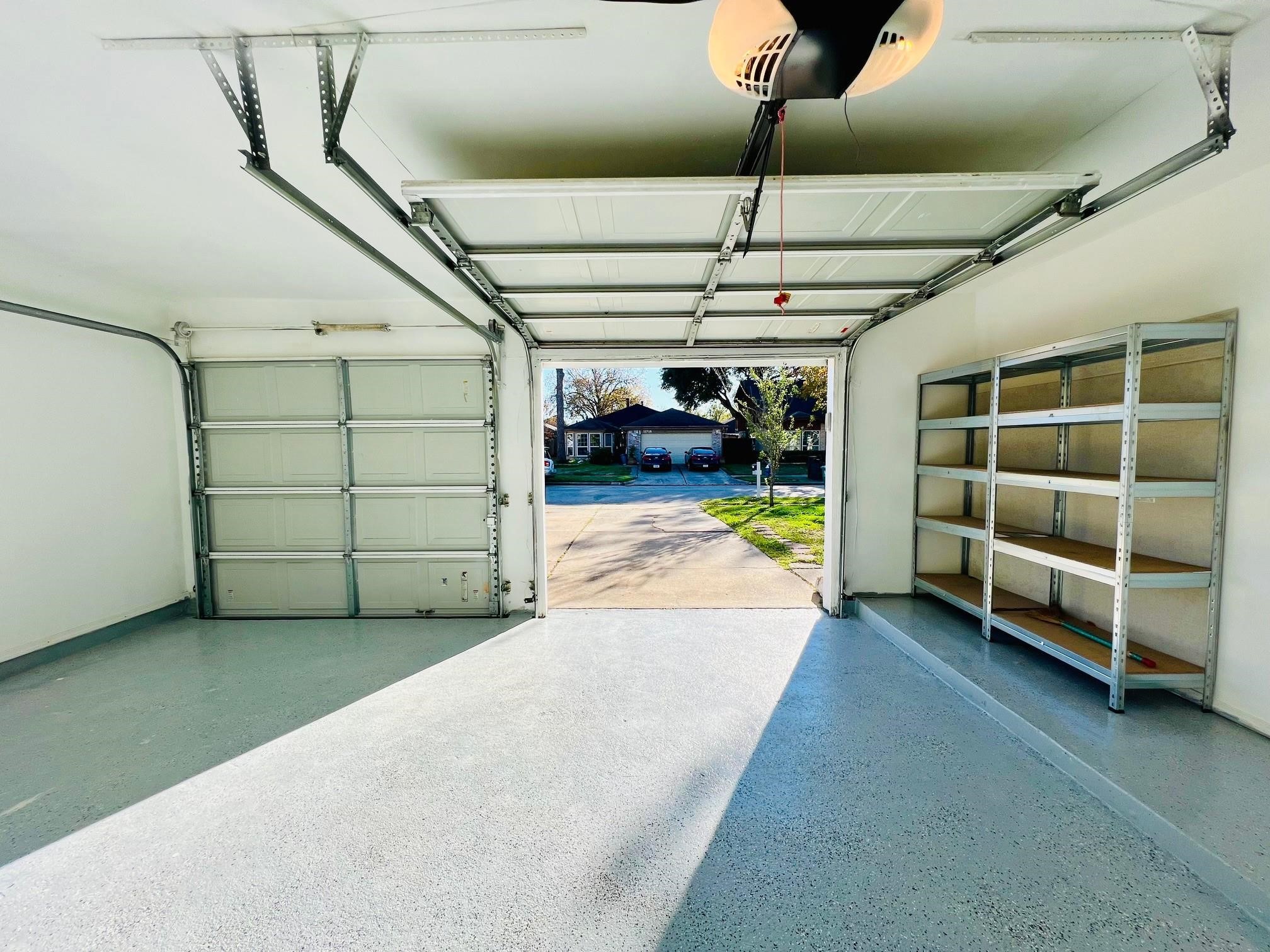 11714 Spring Grove Drive Houston, TX 77099 - Photo 3 of 25 Spacious Epoxy Garage