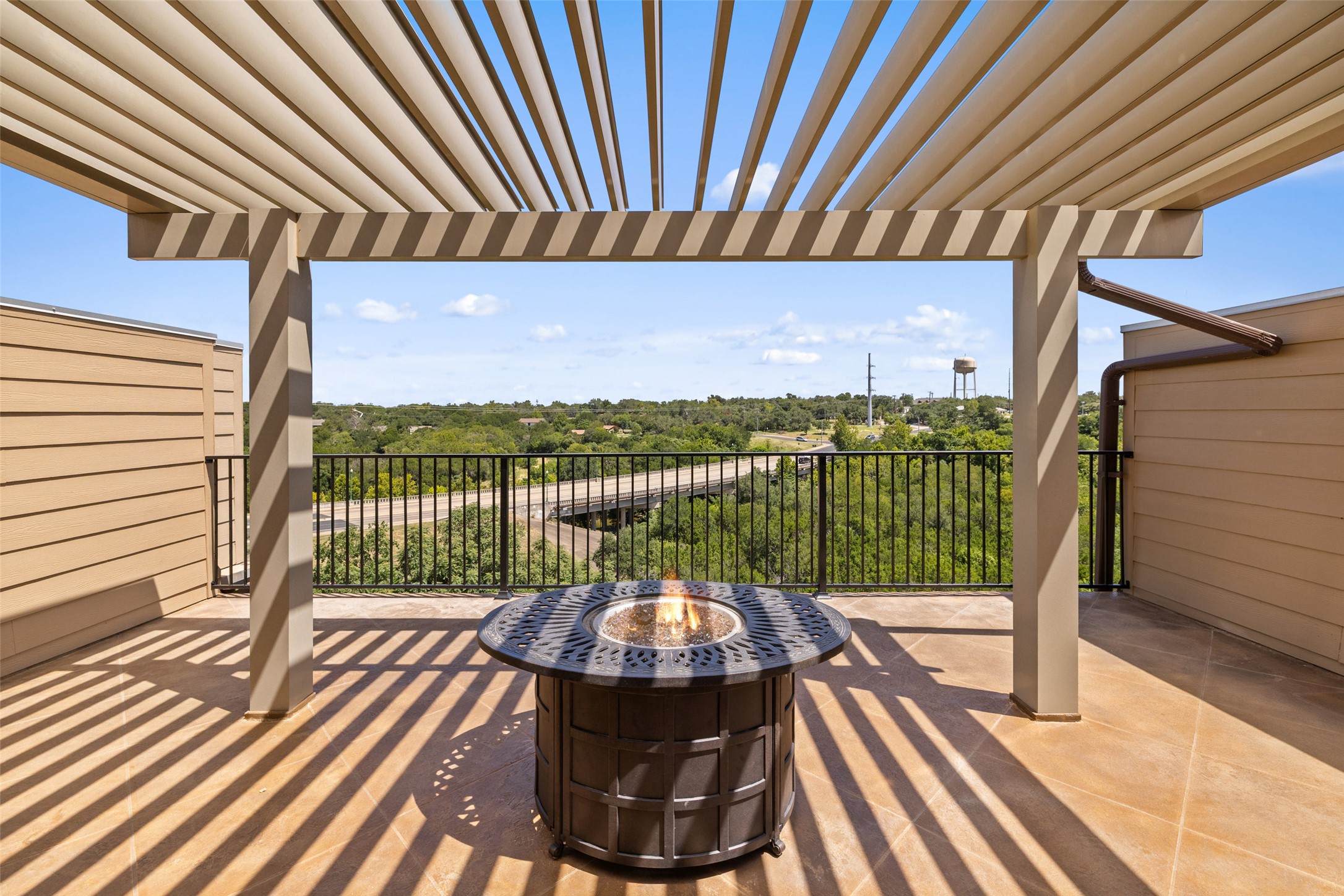 233 Adams Street Georgetown, TX 78628 - Photo 29 of 37 a view of balcony with wooden floor