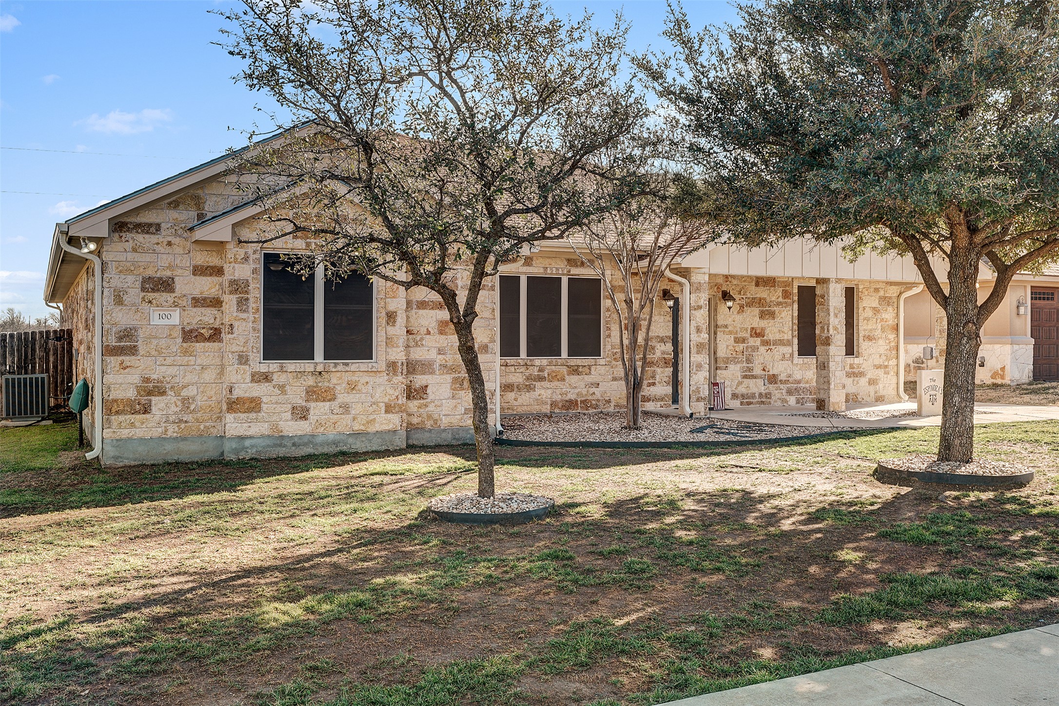 100 Magan Lane Jarrell, TX 76537 - Photo 5 of 32 a front view of a house with a yard