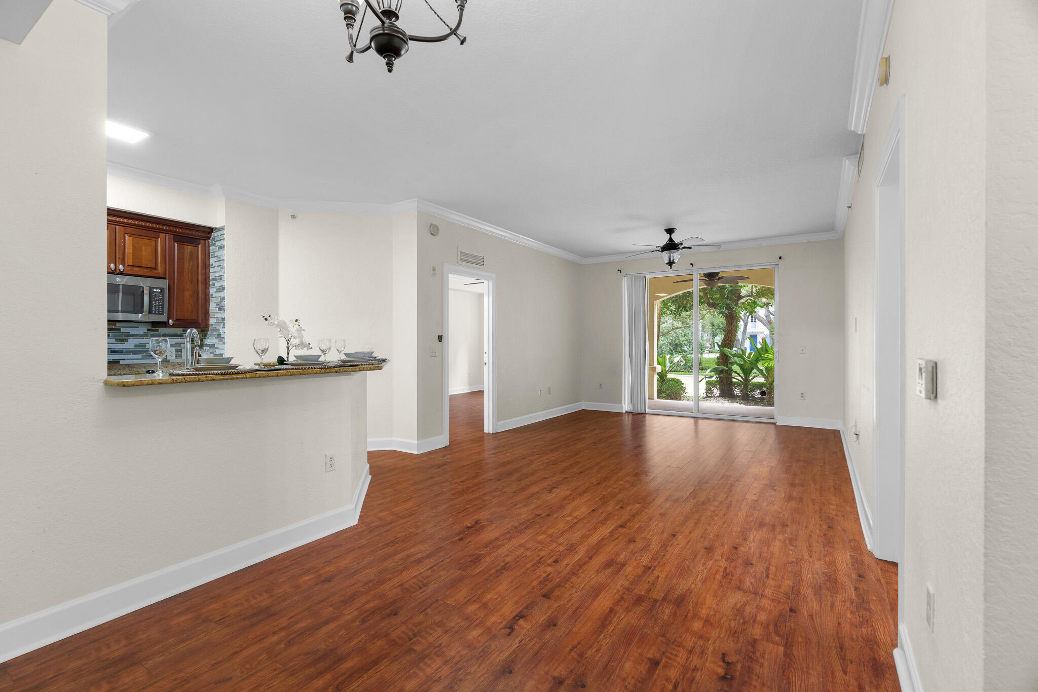 1108 Renaissance Way Boynton Beach, FL 33426 - Photo 19 of 41 Dining Living Room Empty