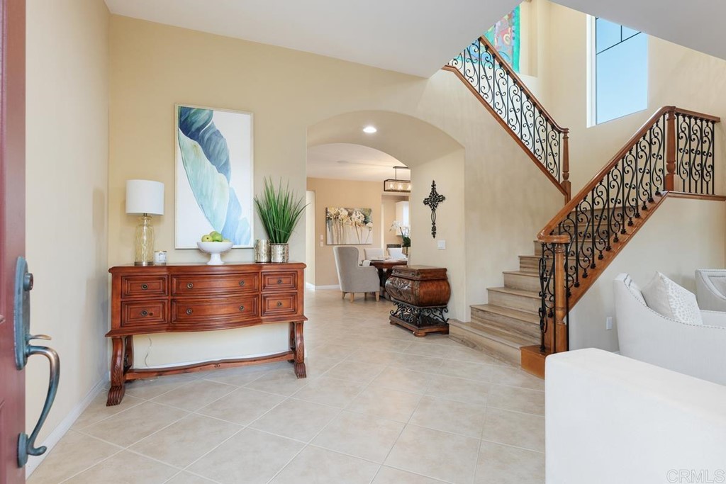 979 Canyon Heights San Marcos, CA 92078 - Photo 11 of 58 a living room with furniture and a stairs