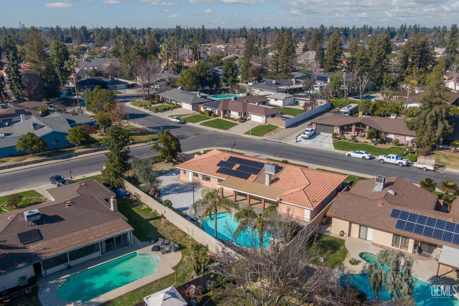 Undisclosed Address Bakersfield, CA 93309 - Photo 56 of 59 an aerial view of a city