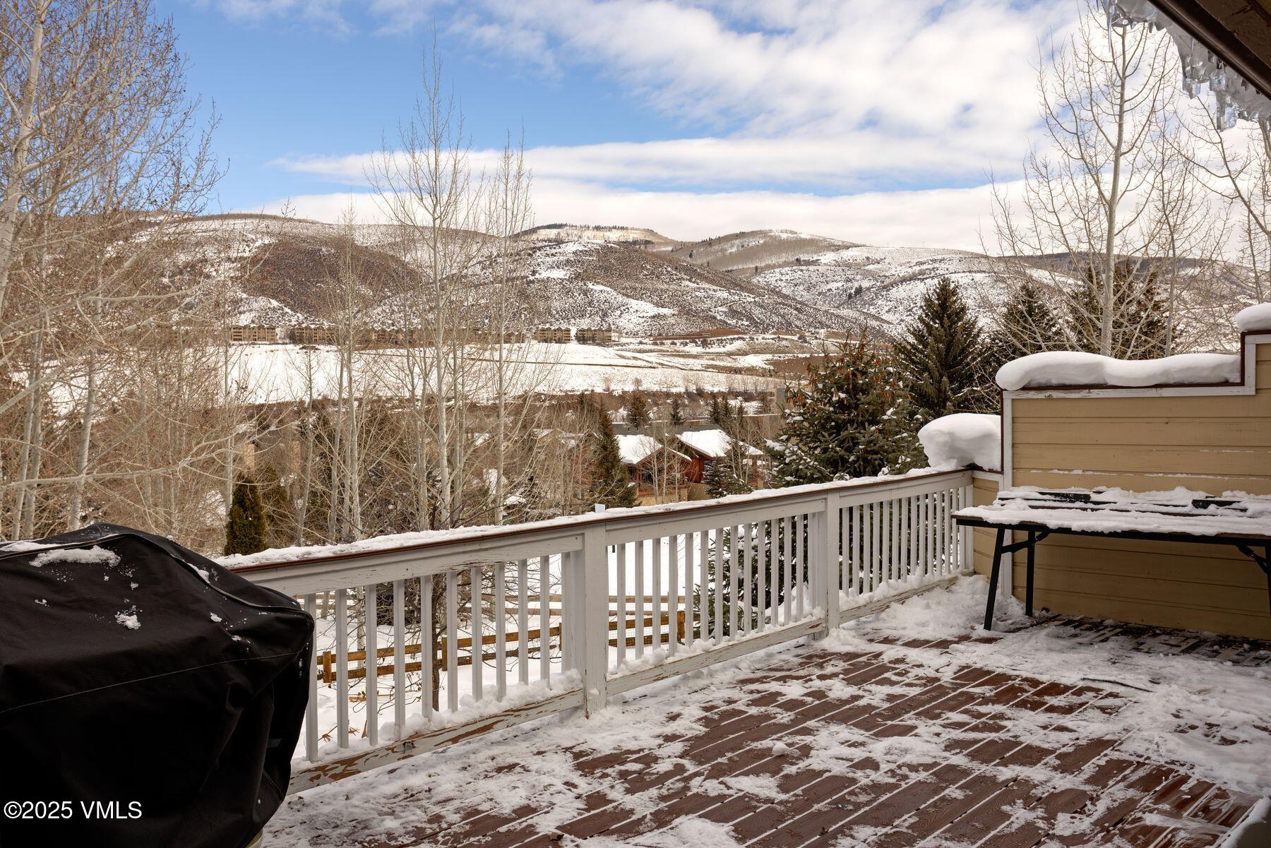 1289 Deer Boulevard, Unit A Eagle-Vail, CO 81620 - Photo 13 of 47 a view of a balcony with chairs