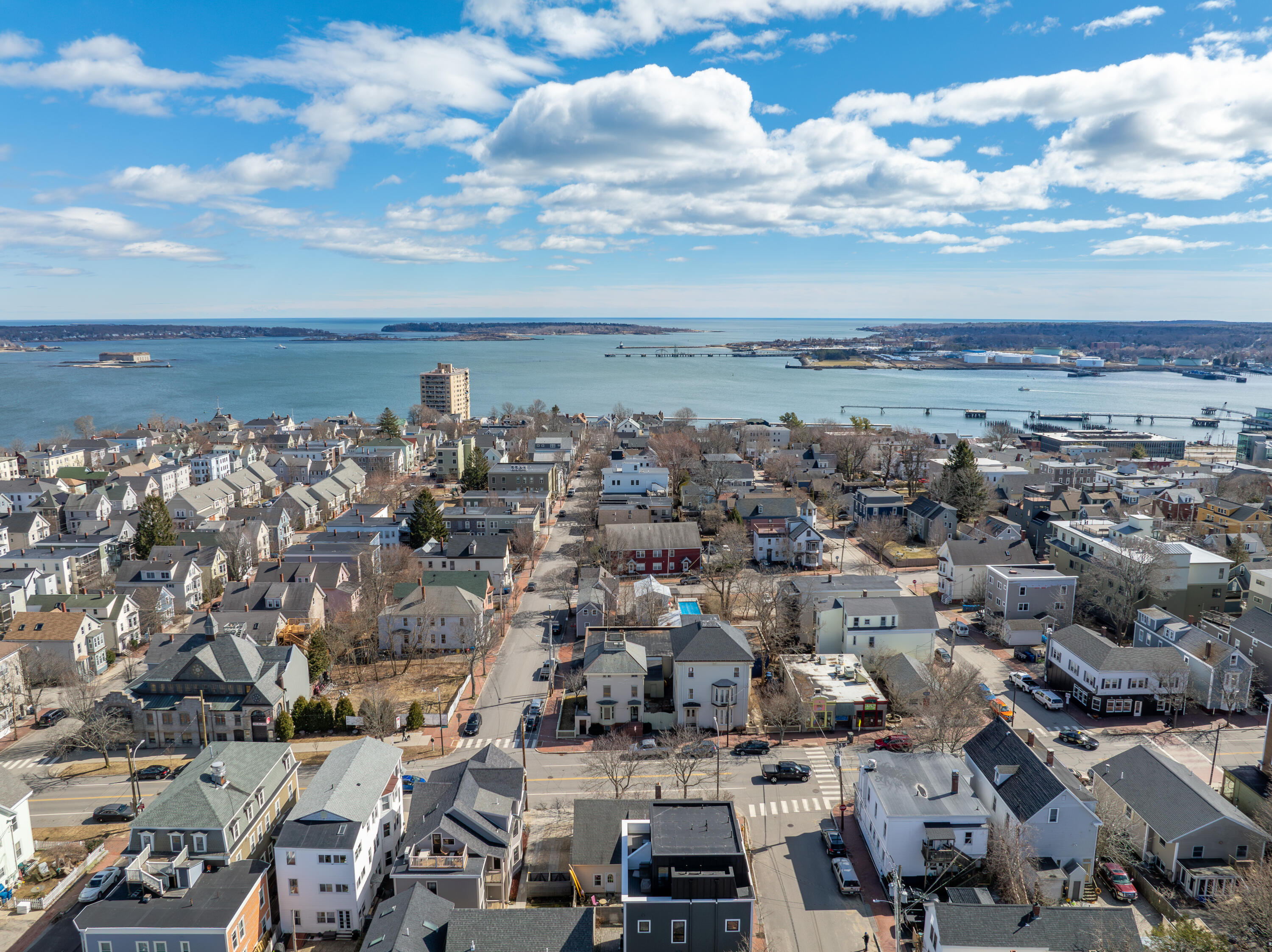 81-83 Congress Street Portland, ME 04101 - Photo 31 of 38 31-Aerial to SoPo and neighborhood
