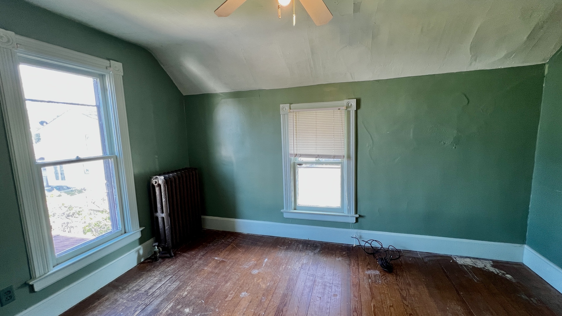 406 South Genesee Street Morrison, IL 61270 - Photo 15 of 34 a view of empty room with window and wooden floor