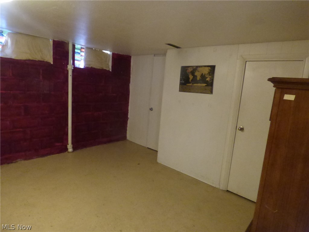 13709 Carpenter Road Garfield Heights, OH 44125 - Photo 20 of 22 Basement Bedroom