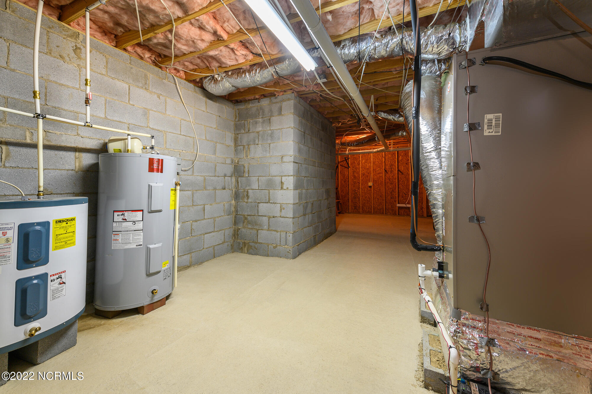 130 Meeting House Road Southern Pines, NC 28387 - Photo 27 of 35 Mechanicals Area in Basement