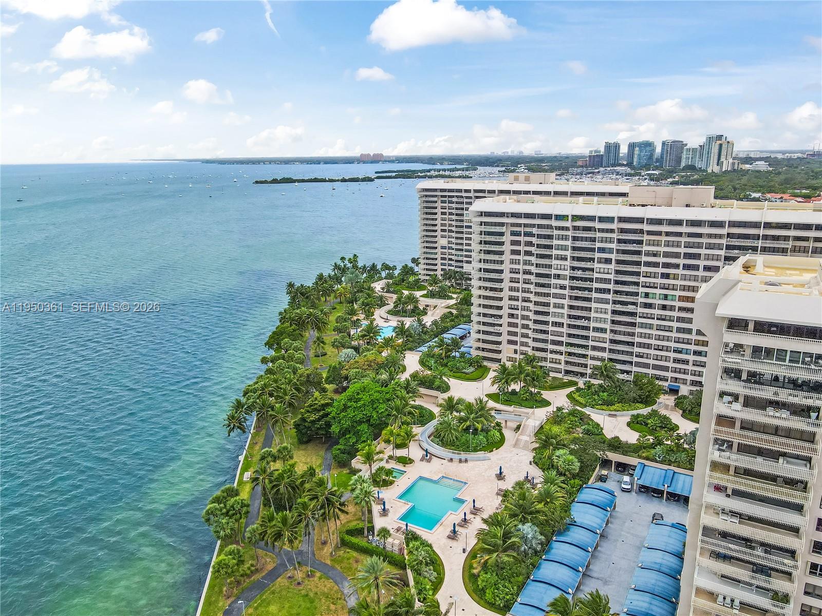 3 Grove Isle Drive, Unit C1407 Miami, FL 33133 - Photo 6 of 45 a view of a lake