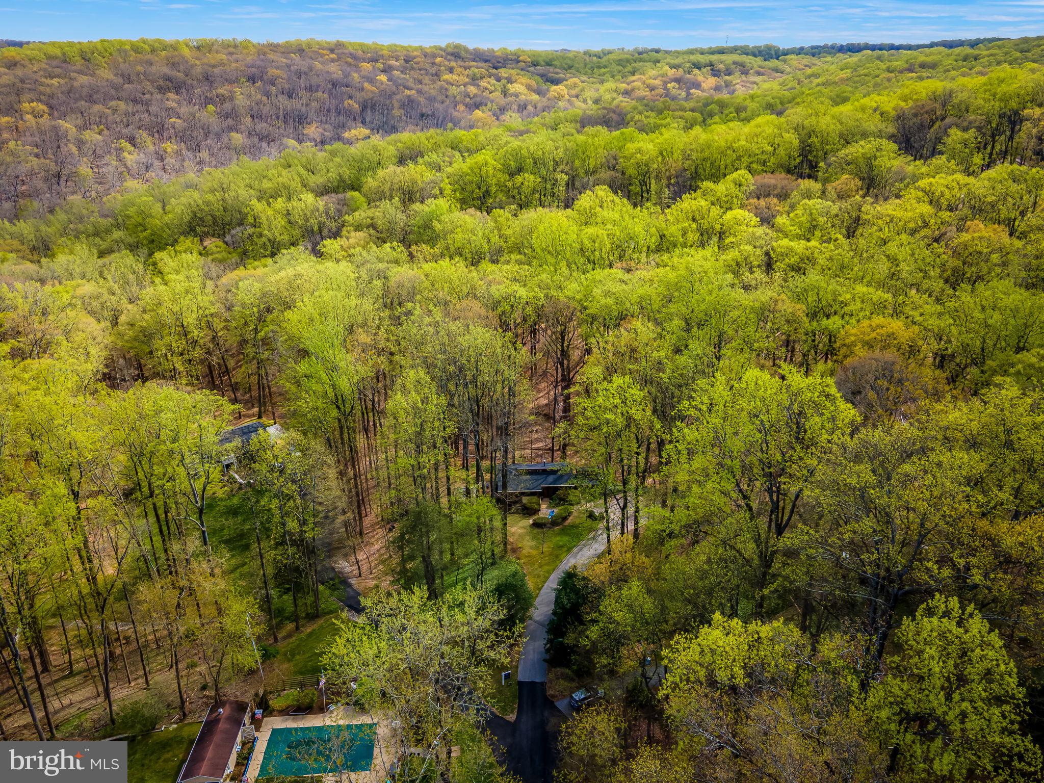 1115 High Country Road Towson, MD 21286 - Photo 54 of 71 a view of a city with lush green forest