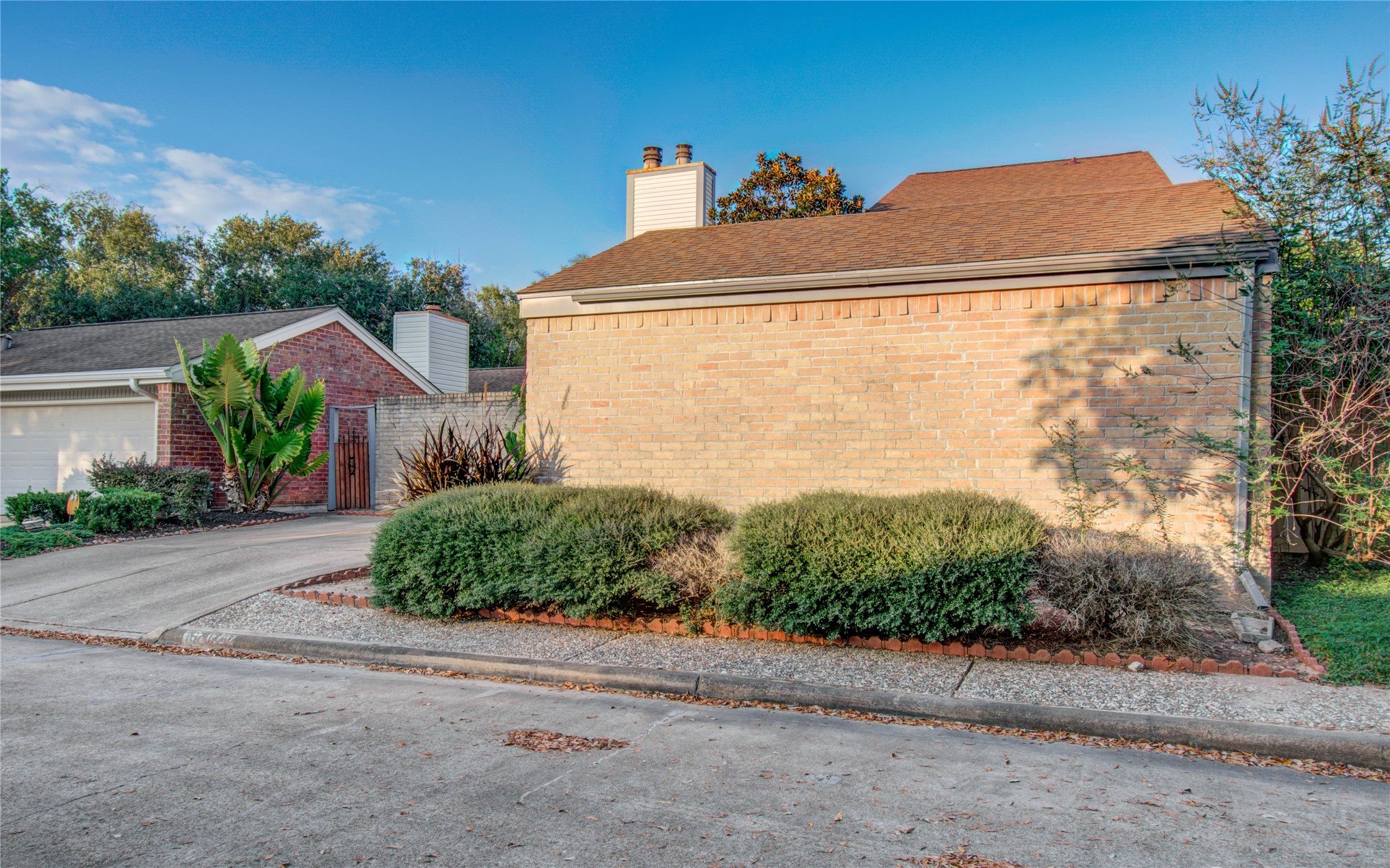 16707 Fernwood Way Houston, TX 77058 - Photo 8 of 46 a view of a house with a yard and plants