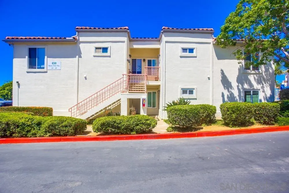 450 Stoney Point Way, Unit 135 Oceanside, CA 92058 - Photo 33 of 38 a front view of house with yard and green space