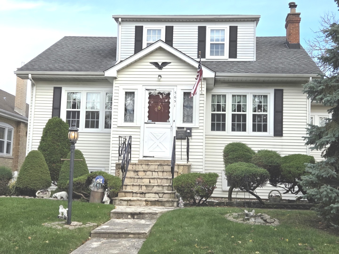 front view of a house