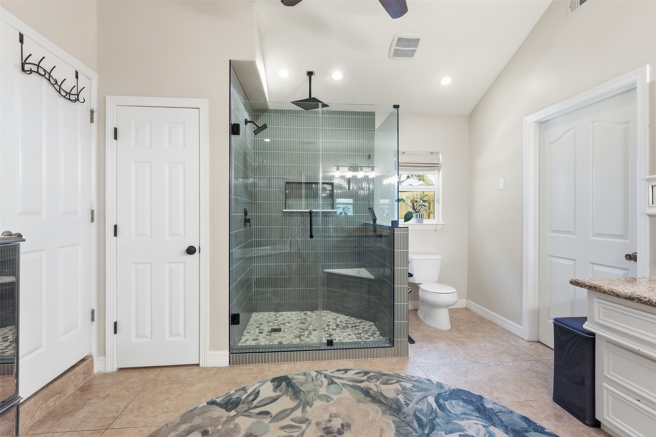 10695 White Rock Road Conroe, TX 77306 - Photo 17 of 48 Updated primary bath with rain shower